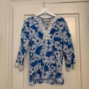 Cathy Daniels 3/4 length sleeve tunic